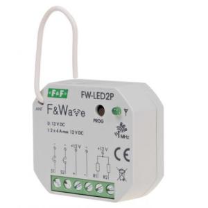 F&F STER.RADIO.LED P/T 2 -KAN.DIN 10÷16V DC 1