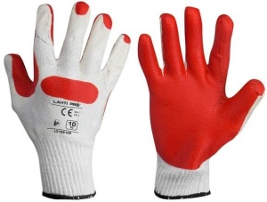 Lahti Pro Rękawice lateksowe czerwono-białe rozmiar 10 (L210910K) 1