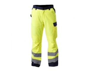 Lahti Pro Spodnie ostrzegawcze do pasa Premium żółte XXL (L4100605) 1