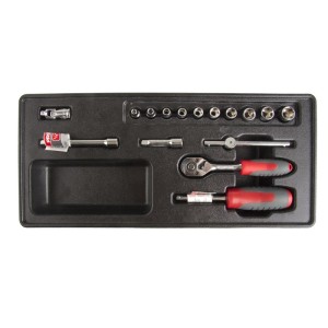 Wózek narzędziowy Pro-Line 5 szuflad z wyposażeniem (33116) 3