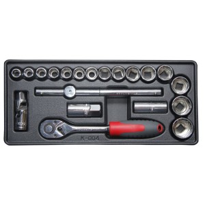 Wózek narzędziowy Pro-Line 5 szuflad z wyposażeniem (33116) 4