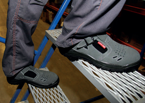 Lahti Pro Sandały ochronne zamszowe rozmiar 45 (L3060145) 3