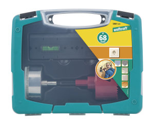Wolfcraft Zestaw otwornic instalacje sanitarne 68mm (5981000) 2
