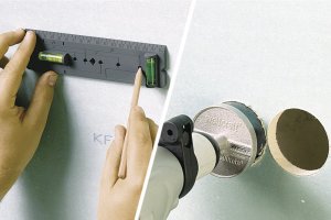 Wolfcraft Zestaw otwornic instalacje sanitarne 68mm (5981000) 8