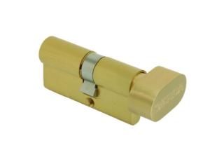 Gerda Wkładka mosiężna bębenkowa z gałką 30/50mm 3 klucze (0WKE1G03050.98030P) 2