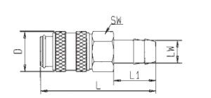 RECTUS Przyłącze 13mm  (12044) 2