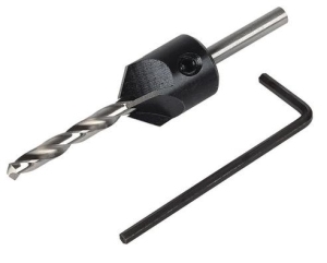 Wolfcraft Nawiertak 3,2mm z fazownikiem 12mm (2498000) 1