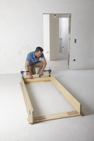 Wolfcraft Zestaw do montażu ościeżnic drzwiowych PRO (3676000) 25