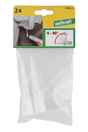 Wolfcraft Końcówka tuby do fugowania 2szt. (4366000) 3