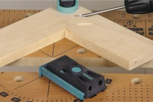 Wolfcraft Zestaw do wykonywania niewidocznych połączeń w drewnie Undercover Jig (4642000) 11