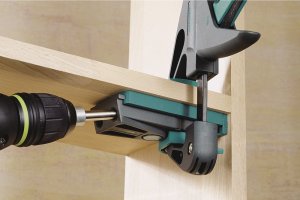 Wolfcraft Zestaw do wykonywania niewidocznych połączeń w drewnie Undercover Jig (4642000) 4