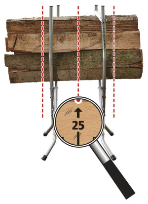 Wolfcraft Stojak do cięcia drewna (5119000) 12