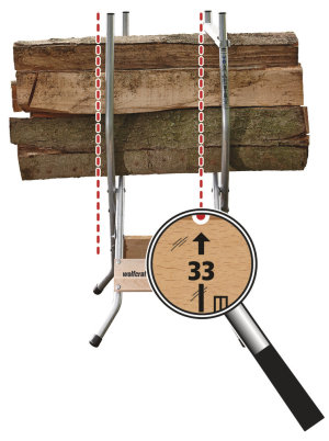 Wolfcraft Stojak do cięcia drewna (5119000) 13