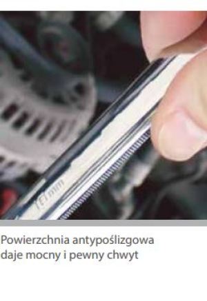 SATA Klucz płasko-oczkowy z grzechotką i przegubem 19mm (46410) 5