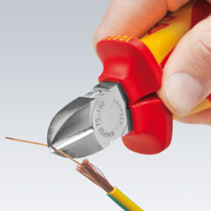 Knipex Szczypce tnące boczne izolowane 100V 180mm (70 06 180) 3