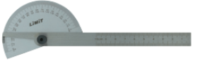 Limit Kątomierz tarczowy półokrągły 85 x 150mm (25490103) 1