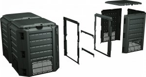 Prosperplast Kompostownik modułowy 1600L czarny (IKSM1600C) 2