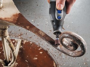 Dremel Zestaw EZ SpeedClic trzpień + 2 pierścienie do szlifowania (2615S407JA) 4