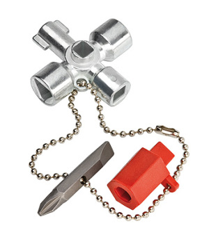 Knipex Klucz wielofunkcyjny do szaf sterowniczych (001103) 1