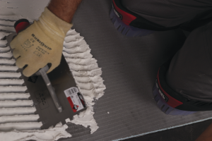 Rubi Paca zębata stalowa 28cm 8 x 8mm 45º uchwyt RUBIFLEX otwarty (75947) 5