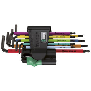 Wera Zestaw kluczy trzpieniowych torx typ L T8-T40 9szt. (05073599001) 3