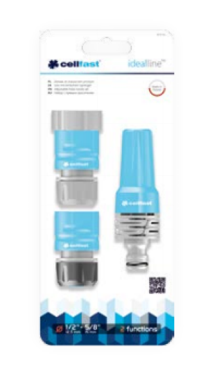Cellfast Zraszacz prosty 1/2" + szybkozłącza (50-705) 2