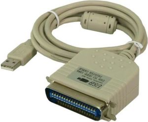 LogiLink Adapter USB 2.0 na port Centronics 36-pin, 1,8m 1