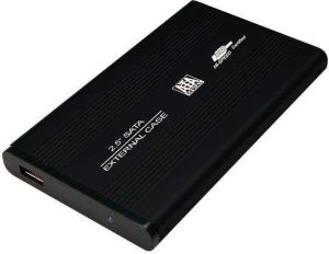 Kieszeń LogiLink 2.5" SATA - USB 2.0 Czarna (UA0041B) 1