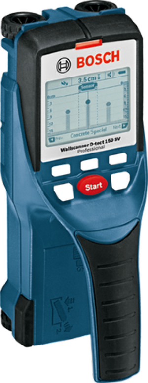 Bosch Detektor D-tect 150 SV Wallscanner Professional (0.601.010.008) 1
