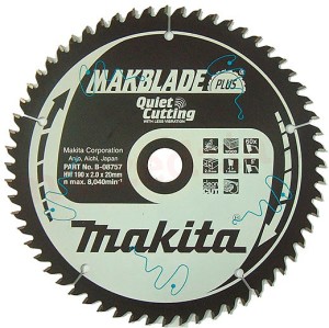 Makita Tarcza pilarska do drewna 190 x 20mm 60z (B-08757) 1