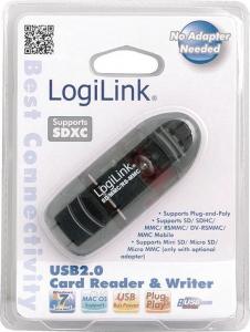 Czytnik LogiLink USB 2.0 (CR0007) 2