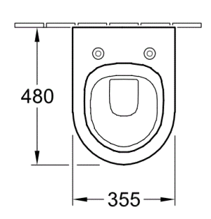 Miska WC Villeroy & Boch Subway 2.0 wisząca (56061001) 2