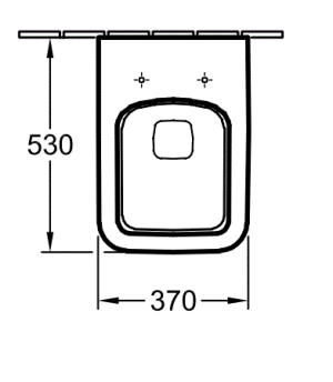 Miska WC Villeroy & Boch Architectura wisząca (5685H101) 3