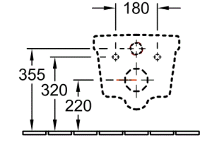 Miska WC Villeroy & Boch Architectura wisząca (5685H101) 4