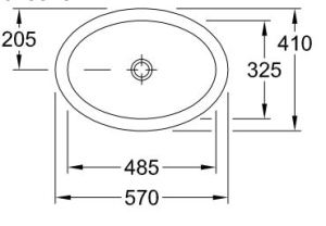 Umywalka Villeroy & Boch Loop&Friends 57cm (61552001) 2