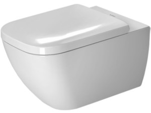Miska WC Duravit Happy D.2 Rimless wisząca (2222090000+0064590000) 1