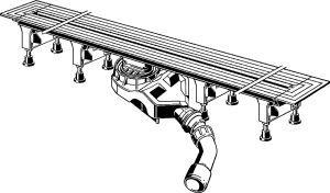 Viega Odpływ liniowy bez rusztu Advantix Vario 120cm (721671) 3