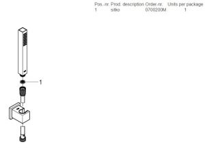 Zestaw prysznicowy Grohe Euphoria Cube Stick punktowy chrom (27703000) 3