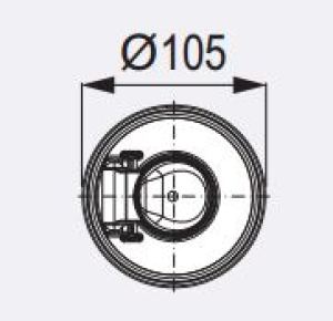 Kessel Syfon do odpływu liniowego Multistop System 100  (43500) 3