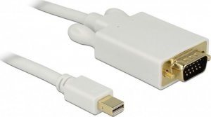 Kabel Delock DisplayPort Mini - D-Sub (VGA) 1m biały (82639) 1