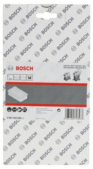 Bosch Filtr płaski fałdowany poliestrowy (2607432034) 2