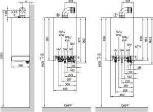 Piec gazowy Viessmann Kocioł gazowy kondensacyjny Vitodens 200-W 26kW + Vitotronic 200 (B2HB025) 6