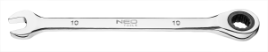 Neo Klucz płasko-oczkowy z grzechotką 22mm (09-042) 1