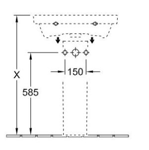 Umywalka Villeroy & Boch Avento 60cm (41586001) 5