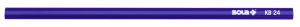 Sola Ołówek kopiowy KB do śliskich powierzchni 24cm niebieski (SO66012520) 1