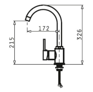 Bateria kuchenna Pyramis Adria stojąca chrom (090908601) 2