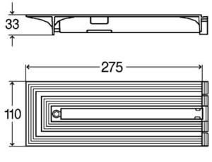 Viega Odpływ liniowy bez rusztu Advantix Vario 27,5cm (708931) 3