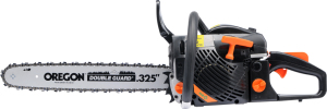 Piła łańcuchowa Flo Piła łańcuchowa spalinowa 2,4KM 45cm (79835) + Kask drwala (74201) 1