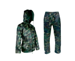 Komplet przeciwdeszczowy kurtka + spodnie Military XXL (KPL3065) 1