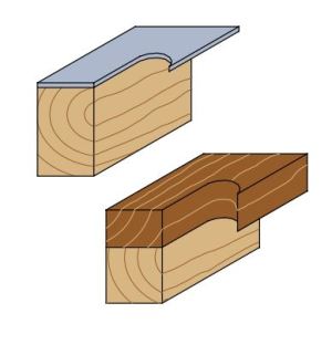 CMT Frez prosty HM z dolnym łożyskiem 19 x 50,8mm chwyt 12mm (906.690.11) 3